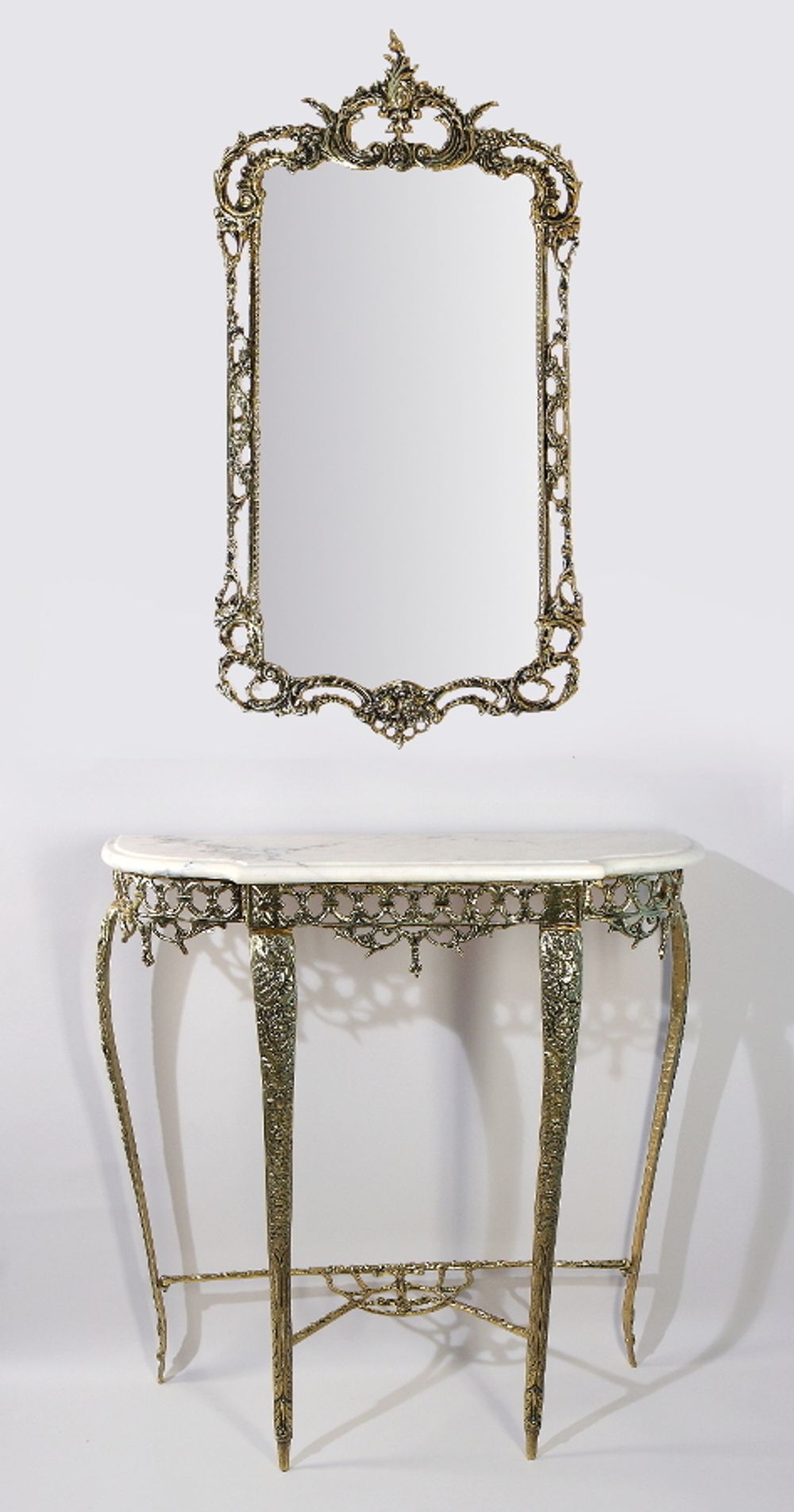 Bello De Bronze Консоль Рэтта, золото