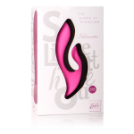 Двойной розовый вибромассажер Silhouette S16 (Цвет: розовый)