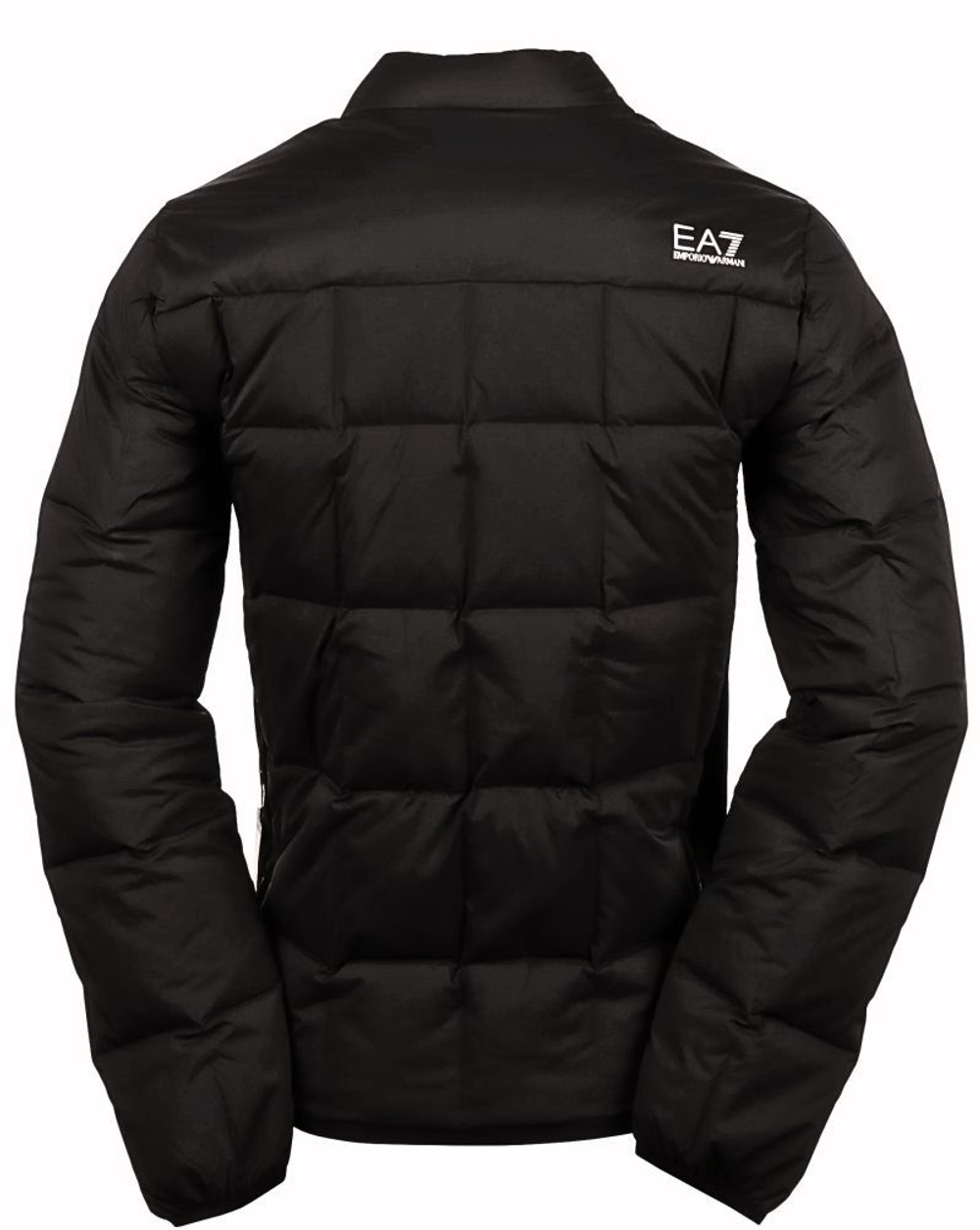 Мужская теннисная куртка EA7 Man Woven Down - черный