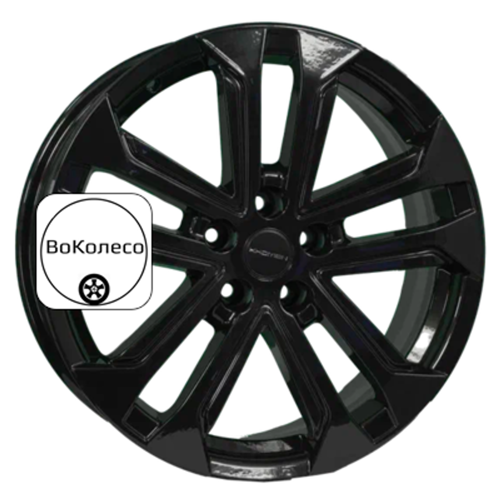 7x18/5x108 ET33 D60,1 KHW1803 (Chery Tiggo 4/Tiggo 7 Pro) Black Khomen Wheels