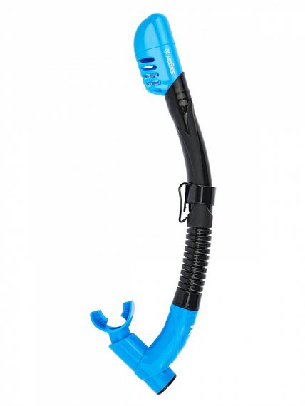 Набор детский маска+трубка в сумке Sargan Панорама-А kids черный/голубой