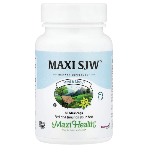 Maxi Health, Maxi SJW™, 60 капсул Maxi