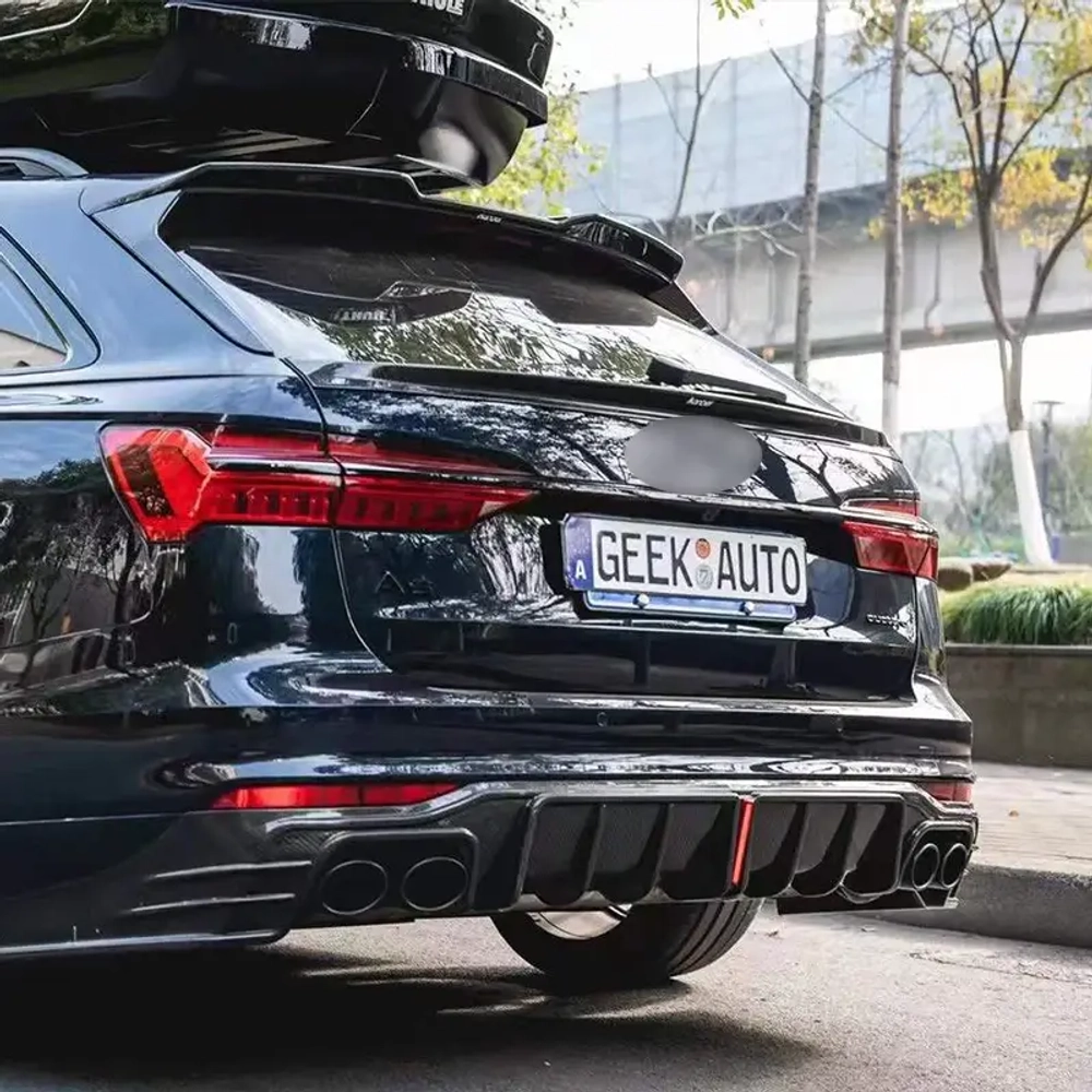 Карбоновый спойлер для AUDI A6 ALLROAD C8 2020+ Ауди обвес