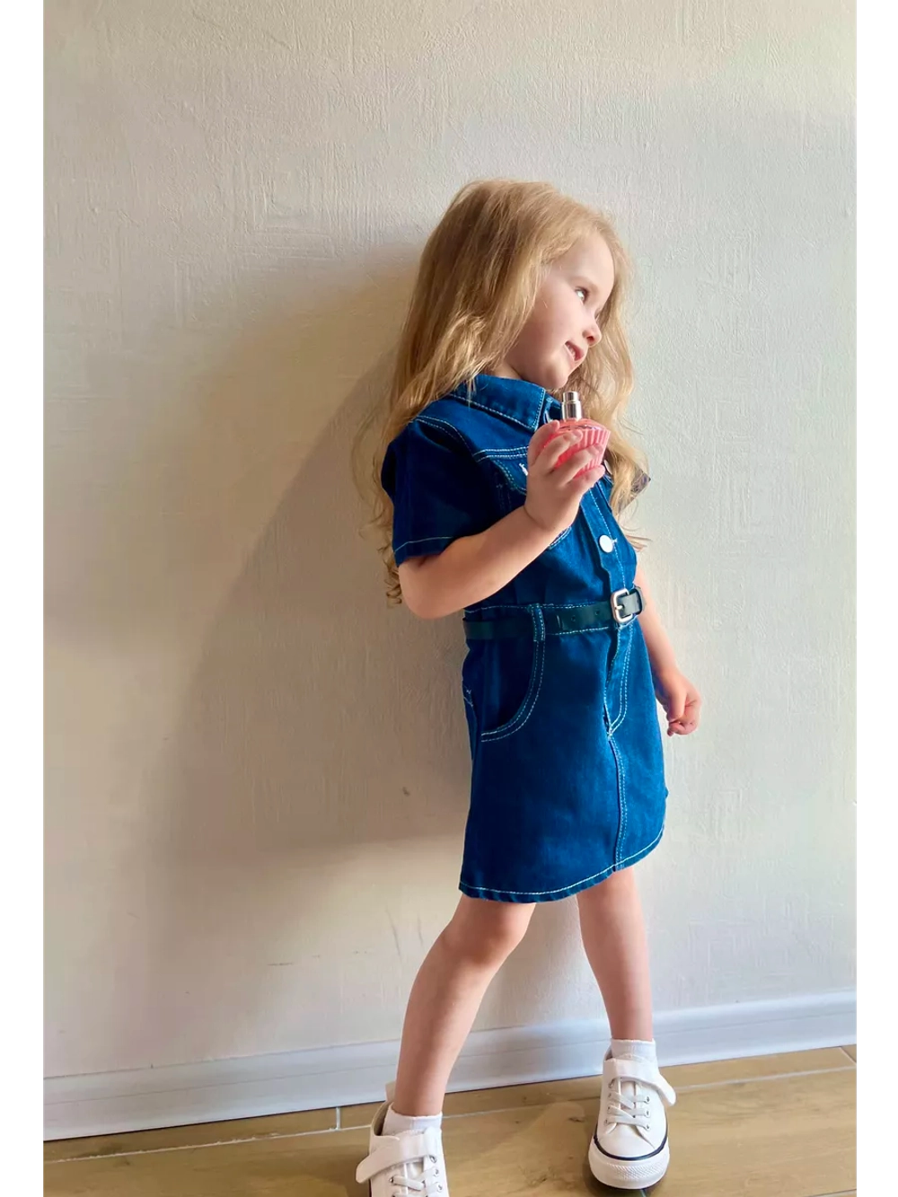 Платье джинсовое