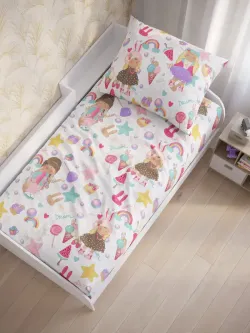 Простынь бязь Сказка "Сластена" 150x215 см