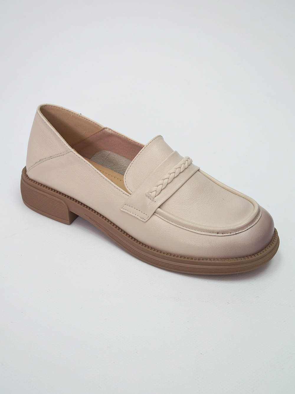 Лоферы женские демисезонные натуральная кожа