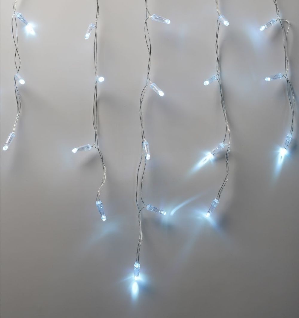 Уличная гирлянда бахрома 220 В / 3*0,5 м / пвх/ 114 led / IP 65