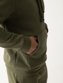 Костюм мужской спортивный теплый. Хаки