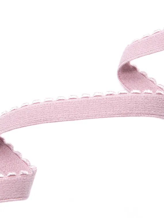 019 641/12 ОПТ Резинка отделочная Lauma Fabrics, 12 мм, лотос 019