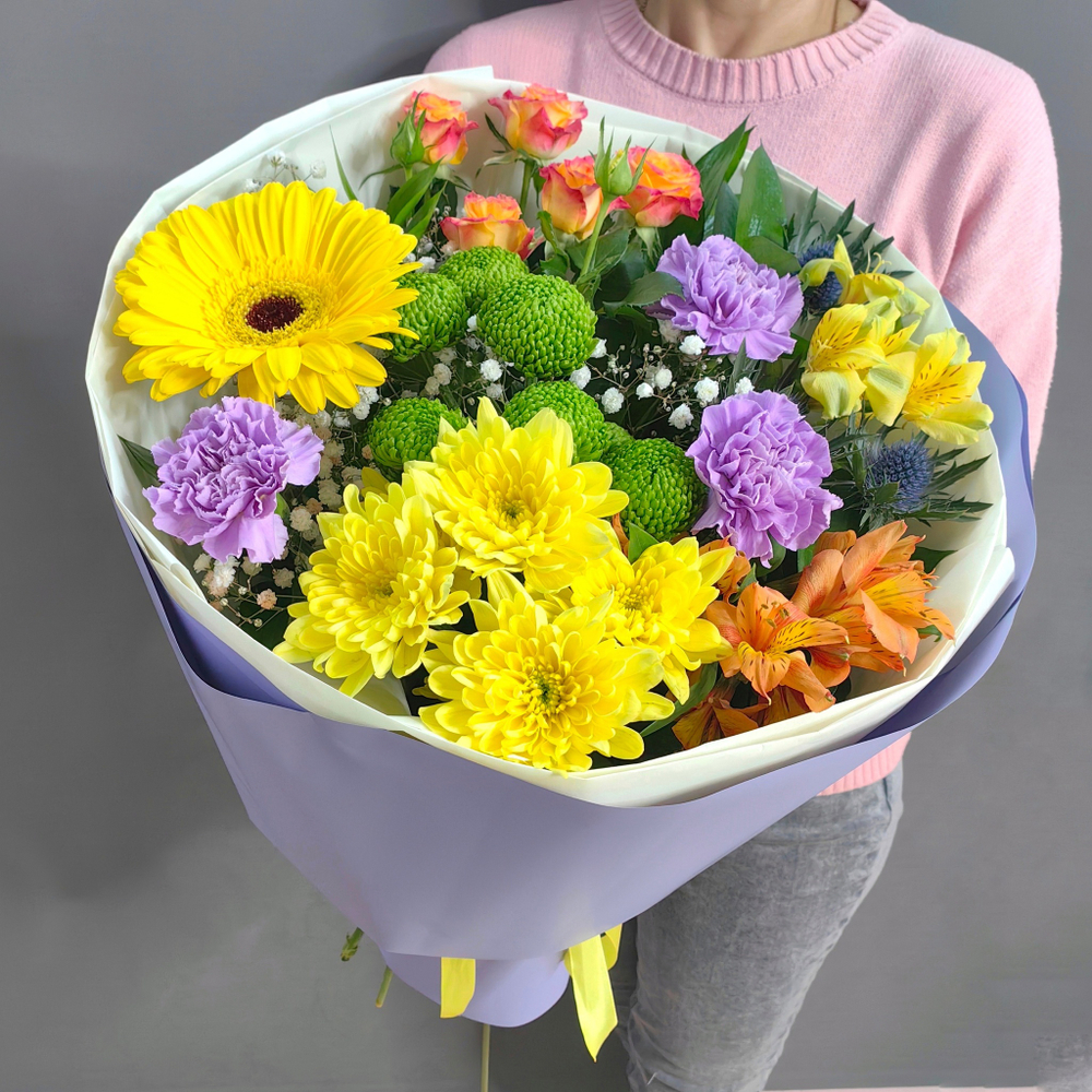 Яркий букетик