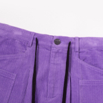 Брюки YMKASHIX velvet two фиолетовый рр.XS