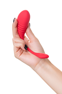 Виброяйцо LOVENSE Vulse, силикон, красный, 20,3 см