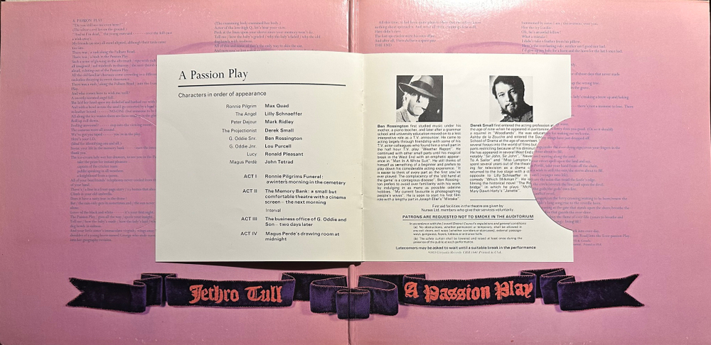 Jethro Tull - A Passion Play (США 1973г.)