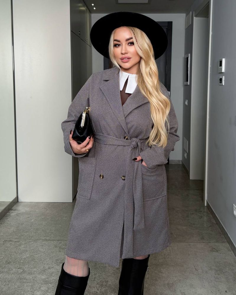 Пальто УК-905-1 Фабрика Моды