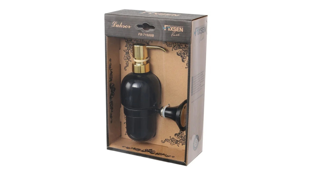 "LUKSOR" Дозатор жидкого мыла FX-71612B (к/к 10)