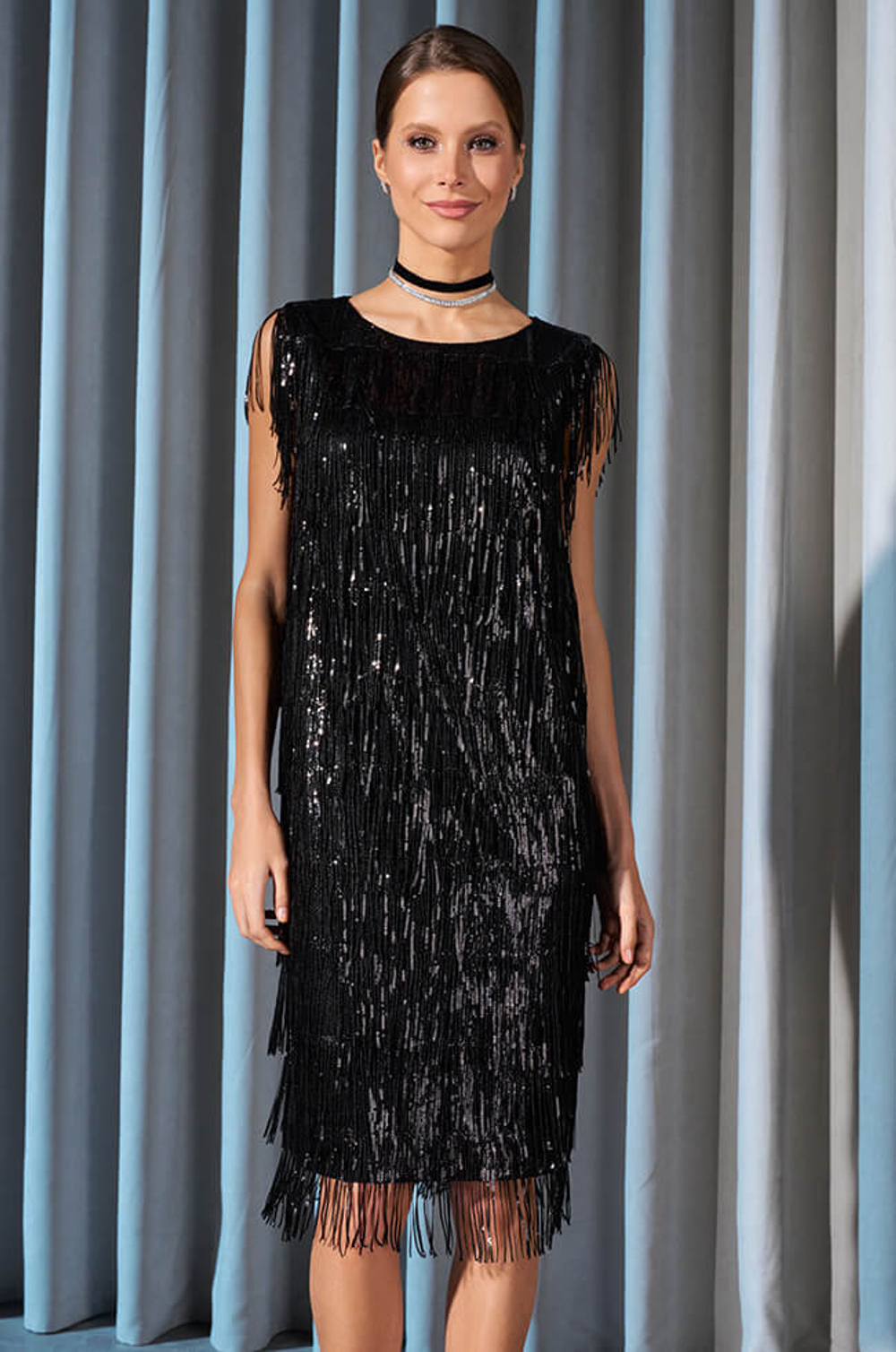 51517 Платье женское (черный)