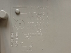 ESL98330 ктп2 Передняя панель для посудомоечных машин Electrolux AEG Zanussi 1174597 б/у