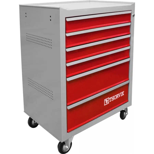 Тележка инструментальная 6-полочная THORVIK TT6GR-R