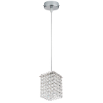 795414 Подвес CRISTALLO 1х40W G9 ХРОМ