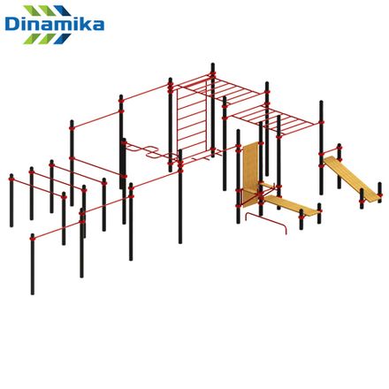 Спортивный комплекс МаксПлюс круглый профиль D89