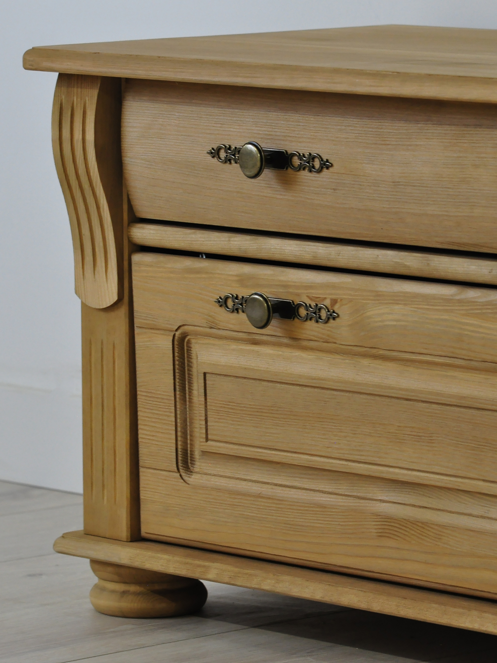 Обувница для прихожей 91х42х46, Susanna, скамья в прихожую, банкетка для обуви с сидением, массив сосны, Dipriz