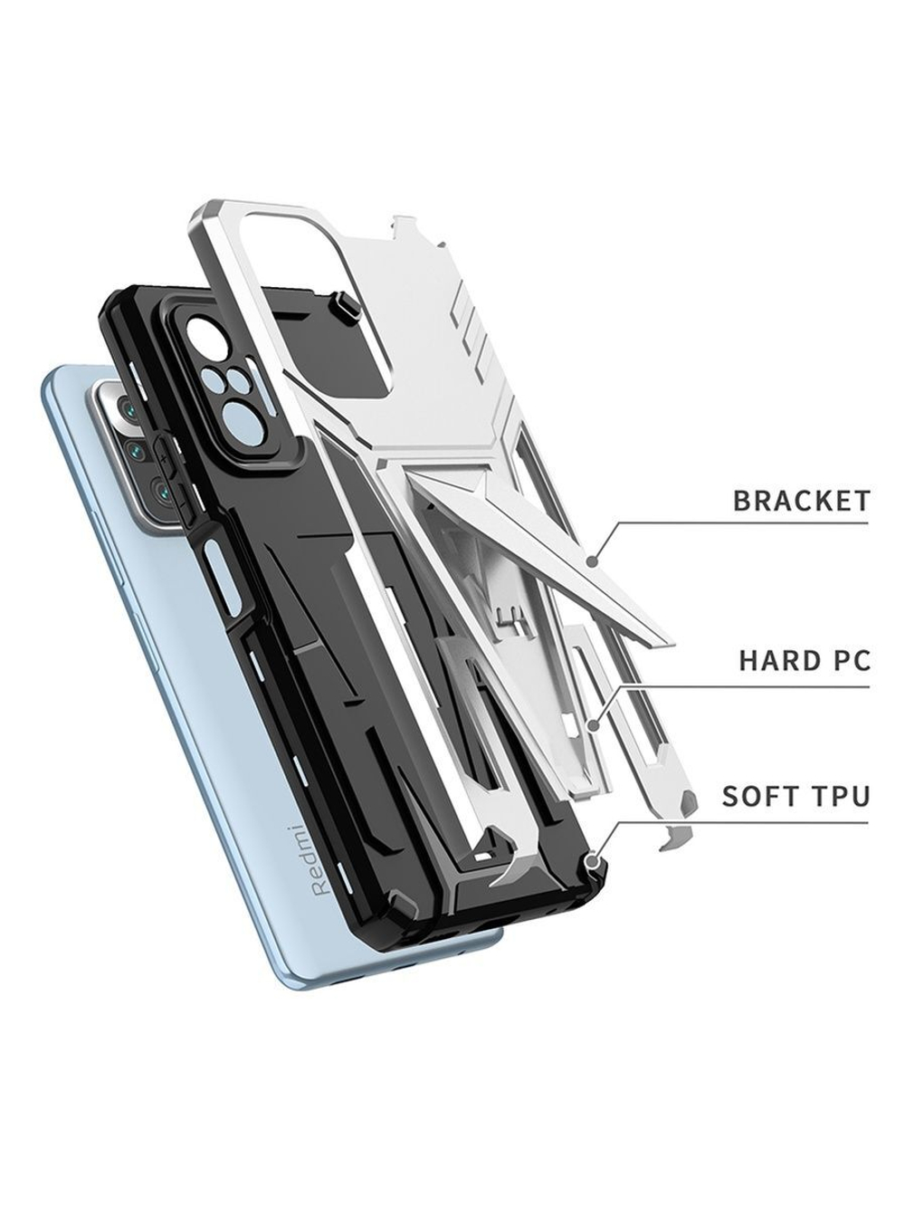 Чехол Rack Case для Xiaomi Redmi Note 10 Pro