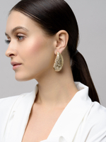 Серьги "Wavy wing" Gold