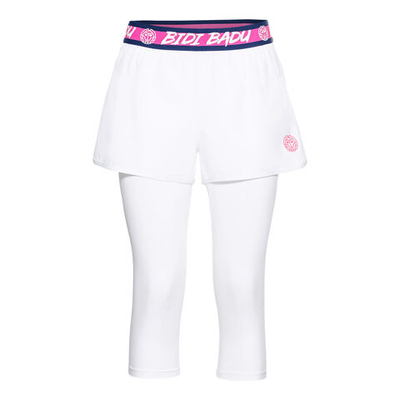 Женские теннисные шорты BIDI BADU Kara Tech Shopri Women - White, Pink