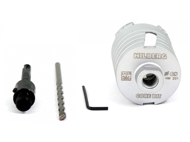 Коронка алмазная d 68мм железобетон HILBERG LASER