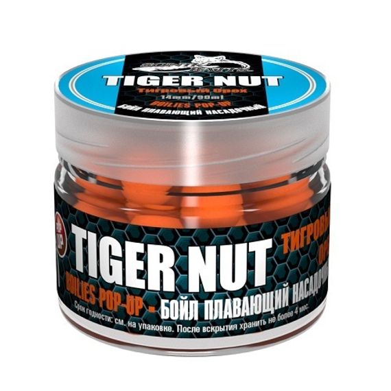 Бойлы насад. плав. Sonik Baits 14мм TIGER NUT Fluo Pop-ups 90мл