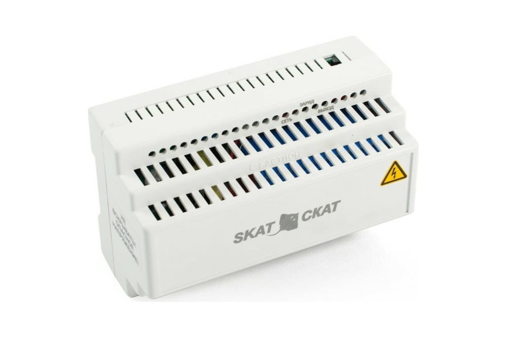 Малогабаритный ИБП со встроенной Li-ion АКБ SKAT-12DC-1.0 Li-ion (СКАТ ИБП-12/1-3,2/Li-DIN)