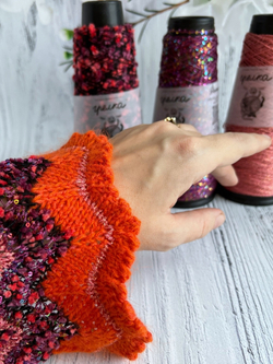 Трикотажная пряжа для вязания FANTASIA