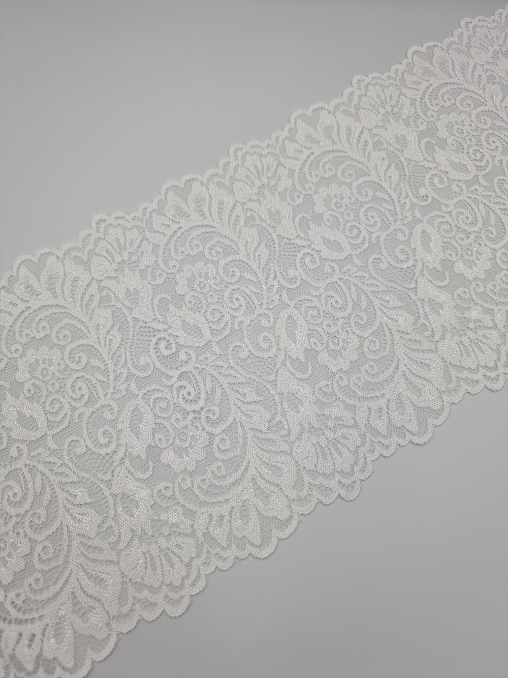 Кружево эластичное экрю К688