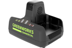 Быстрое зарядное устройство GREENWORKS G82C2 82 V на 2 аккумулятора   2939007