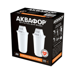 Сменная кассета Аквафор, А6, 212240, 2 шт, жесткость