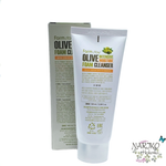 Увлажняющая пенка для умывания лица Farmstay Olive Foam Cleanser с экстрактом оливы, 100 мл.