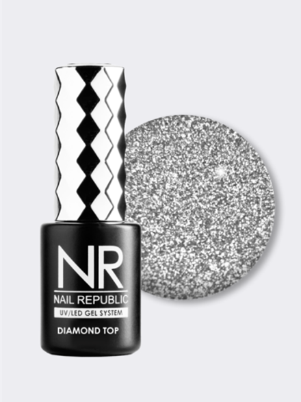 NR Топ с шиммером DIAMOND TOP №7 Светоотражающий, 10мл