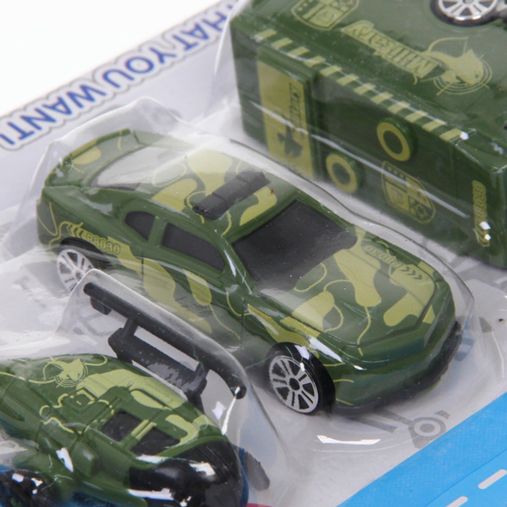 Набор машин 5шт «Военная техника» 29*12 см