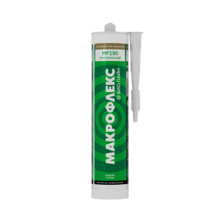 Жидкие гвозди Макрофлекс 2670487 Bio Line MF190 ультрасильный прозрачный 280 гр.
