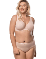 Кружевной бюстгальтер бралетт Mefemi KAYLA M bralette пудра
