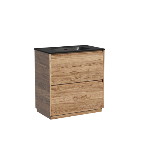 Тумба с раковиной Sancos Libra Floor 80 см LB80FECH дуб чарльстон