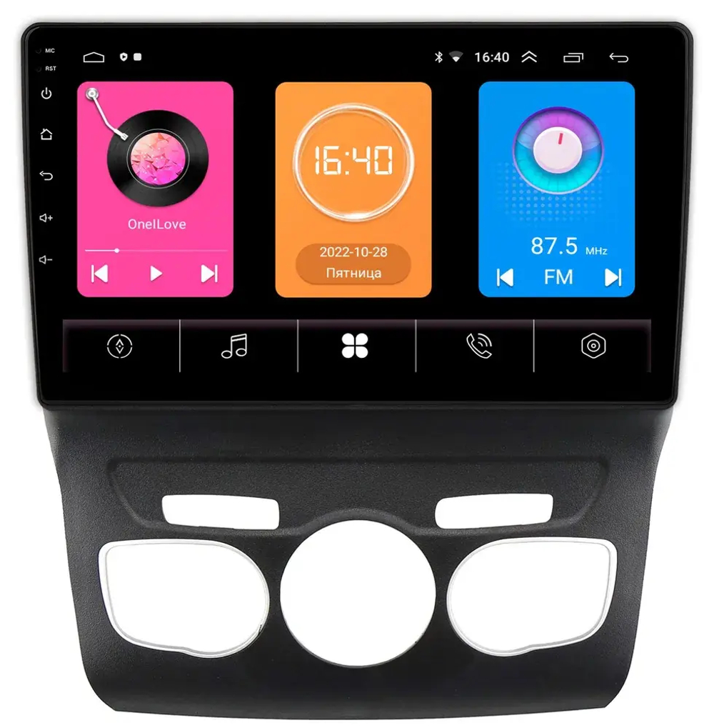 Магнитола для Citroen C4/DS4 2010+ - OEM GT10-152 на Android 10, 2Гб-16Гб