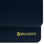 Планинг настольный недатированный (305х140 мм) BRAUBERG "Select" балакрон 60 л. темно-синий (3 штуки в упаковке)