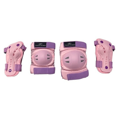 Детская защита для катания Тech Team SAFETY LINE 500 розовая размер M