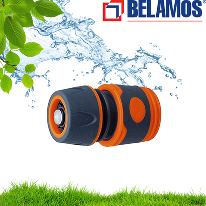 Belamos Коннектор с аквастопом 1/2", мягкий пластик YM5810E