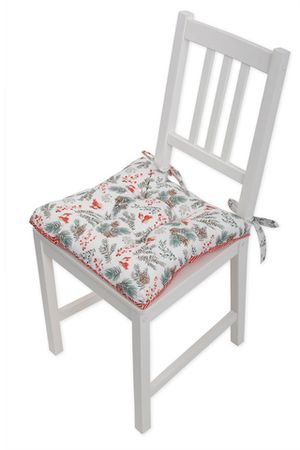 Подушка для мебели на табурет с завязками NewYear, арт. 2535