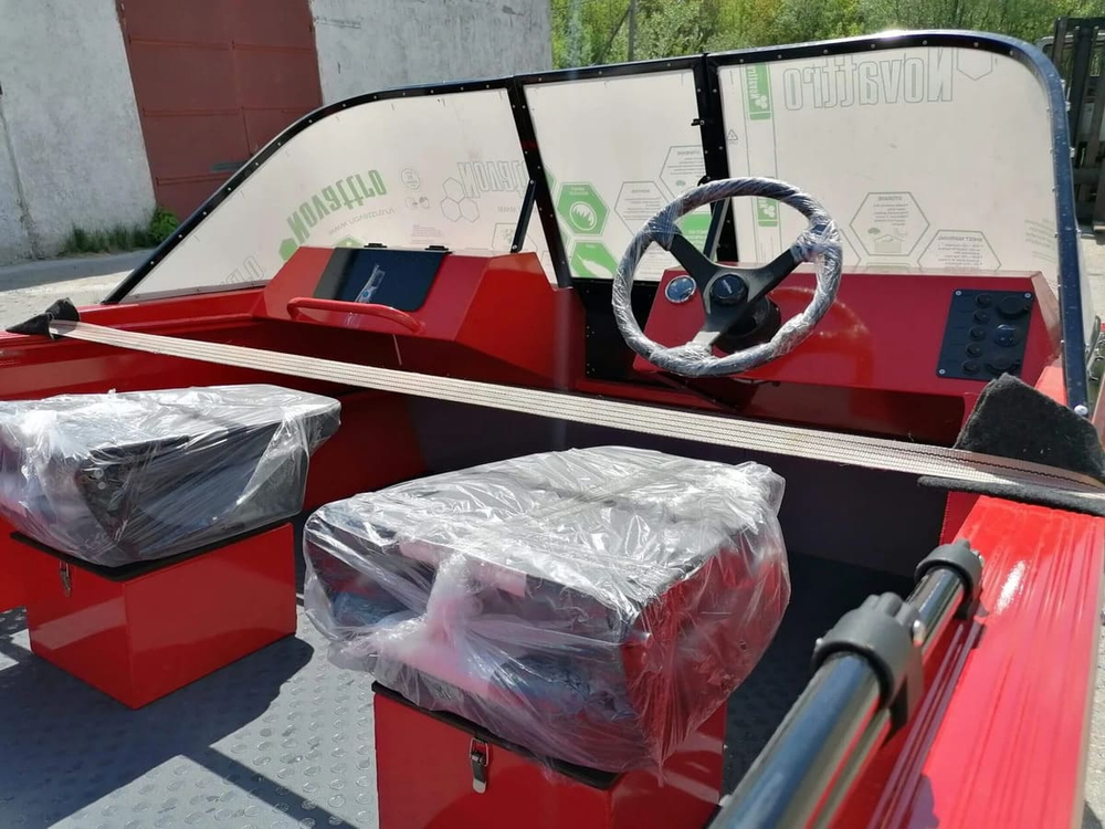 Катер-лодка алюминиевая ALUTON 460Fish