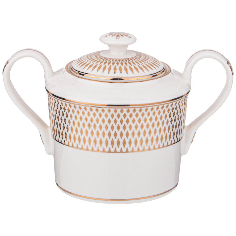 ЧАЙНЫЙ СЕРВИЗ LEFARD "RADIAL GOLD" НА 6 ПЕР. 15 ПР. 1250/400/350/250 МЛ (КОР=4НАБ.)