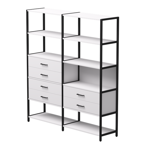 Набор стеллажных систем №8 Everprof EVO 2440x385x1840