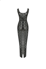 Платье макси из кружева